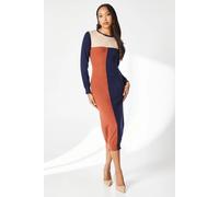 Principles Womens Pullover Jumper Navy Crew Neck Long Sleeve All Seasons