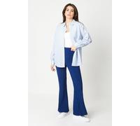 Seam Detail Kickflare Trouser Principles Navy 14