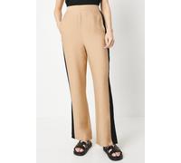 Debenhams Womens Casual Trousers Tan Straight Leg Comfort Fit Machine Wash