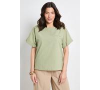 Principles Women's Textured Stripe Blouse in Khaki | Size: 14 Principles Khaki 14