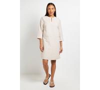 Principles Women's Trapeze Stripe Tunic Dress in Mocha | Size: 16 Principles Mocha 16