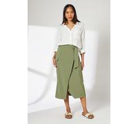 Principles Women's Utility Belted Skirt in Khaki | Size: 16 Principles Khaki 16