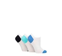 Pringle Ladies Plain Cotton Secret Socks Pack of 3
