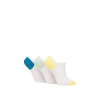Pringle Ladies Plain Cotton Secret Socks Pack of 3