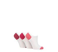 Pringle Ladies Plain Cotton Secret Socks Pack of 3