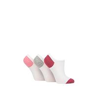 Pringle Ladies Plain Cotton Secret Socks Pack of 3