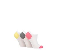 Pringle Ladies Plain Cotton Secret Socks Pack of 3