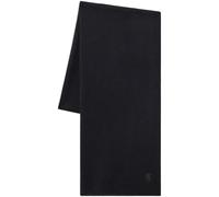 Pringle of Scotland logo-embroidered cashmere scarf - Black One Size