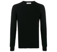 Pringle of Scotland round neck fine knit jumper - Black S-L