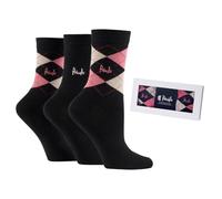 Pringle of Scotland Womens Pack Socks Black One Size