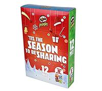 Pringles 12 Days Christmas Advent Calendar - 12 × 40g Christmas Gift Advent Calendar 2021