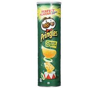 Pringles Cheese and Onion Crisps, 200 g, (Pack of 6)