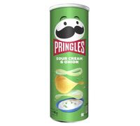 Pringles Cheese & Onion Chips 165 g - Pack of 4