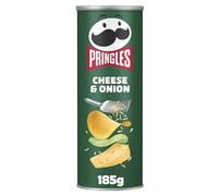 Pringles Cheese & Onion | Chips mit Käse Geschmack | Einzelpackung (1 x 185 g)