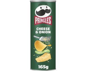 Pringles Chips Cheese & Onion 165g Cheese onion