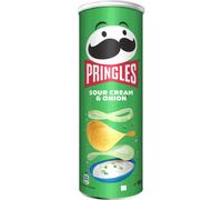 Pringles chips sour cream & onion sour cream and onion 165g