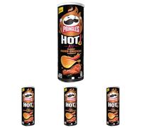 Pringles Hot Blazin' Fried Chicken Flavour, 160g (Pack of 4)