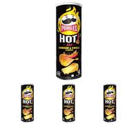 Pringles Hot Cheese and Chilli 160 g Pack of 4