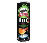 Pringles Hot Kickin Sour Cream Flavour 160g