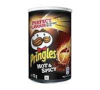 Pringles Hot | Pringles Hot and Spicy | Pack of 12 Medium Cans | Pringles Multipack | Pringles Crisps | 29 Oz | 840 Gr