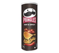 Pringles Hot & Spicy Flavored Chips - 165g