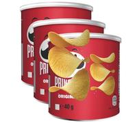 Pringles Original Flavour Potato Crisps 40g Pack of 3 - Party Food Snacks, Gluten Free Savoury Snacks, Vegan Vegetarian Multipack Crisps for Quick Snack Time