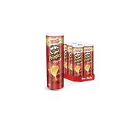 Pringles Original Flavour Potato Crisps Chips Snack Can Tubes - Pack of 6 x 200g