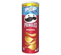 Pringles Original Potato Crisps, 165g, Pack of 6