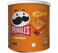 Pringles Paprika Flavour Crisps Pack of 12 x 40g