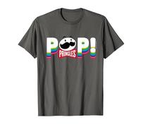 Pringles Pop! Groovy Text T-Shirt, Men, Asphalt Grey, Small