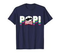 Pringles Pop! Groovy Text T-Shirt, Men, Navy Blue, 3X-Large