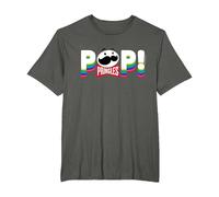 Pringles Pop! Groovy Text T-Shirt, Men's Big and Tall, Asphalt Grey, 6X Tall