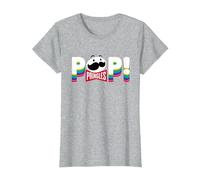 Pringles Pop! Groovy Text T-Shirt, Women, Heather Grey, 3X-Large
