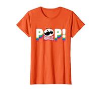 Pringles Pop! Groovy Text T-Shirt, Women, Orange, 3X-Large