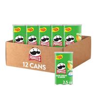 Pringles Potato Crisps Chips 2.5 Ounce (Pack of 12)