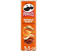Pringles Potato Crisps Chips, Buffalo Ranch Flavored, 5.5 oz Can