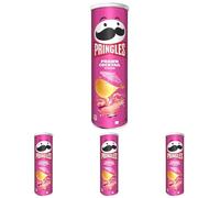 Pringles Prawn Cocktail Flavour Crisps 185g (Packaging may vary) (Pack of 4)