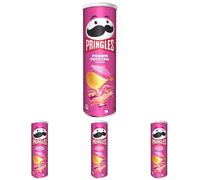 Pringles Prawn Cocktail Flavour Crisps 185g (Packaging may vary) (Pack of 4)