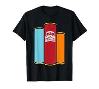 Pringles Retro 1960s Logo Cans T-Shirt, Men, Black, 5X-Large