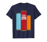 Pringles Retro 1960s Logo Cans T-Shirt, Men, Navy Blue, Large