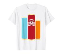 Pringles Retro 1960s Logo Cans T-Shirt, Men, White, Small