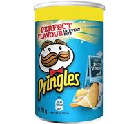 Pringles Salt and Vinegar Potato, Pack of 12 x 70 g