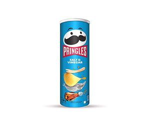 Pringles - Salt & Vinegar - 185 g - [Pack of 3]