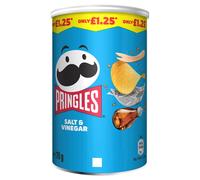 Pringles Salt & Vinegar 70g (Pack of 12)