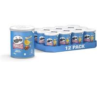 Pringles Salt & Vinegar Crisps, 12 Pack, 40g per Can