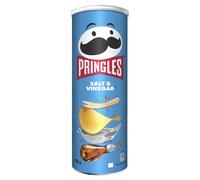 Pringles Salt & Vinegar Potato Crisps 165 g