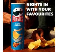 Pringles Salt Vinegar Sharing Crisps 185g Package may vary