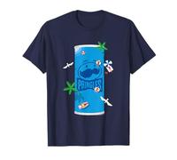 Pringles Seaside Summer Holiday Blue Tube T-Shirt