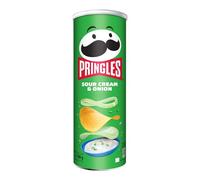 Pringles Sour Cream & Onion (Pack of 3 x 165 g Tub)