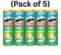 Pringles Sour Cream & Onion (Pack of 3 x 165 g Tub)